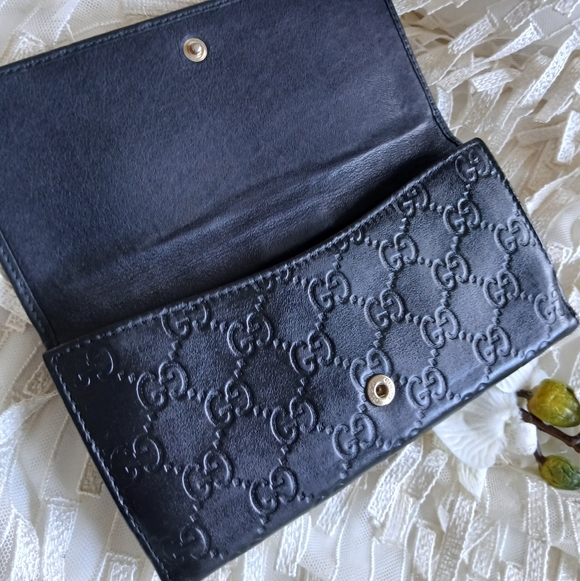 Gucci Black Leather Wallet - Picture 8 of 11